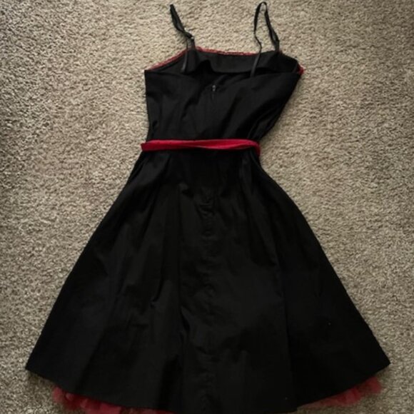Retro Pinup style Morbid dress - Picture 3 of 3